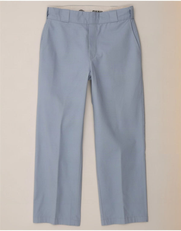Dickies Lige Chinobukser til kvinder W26 L25 Blå Polyester