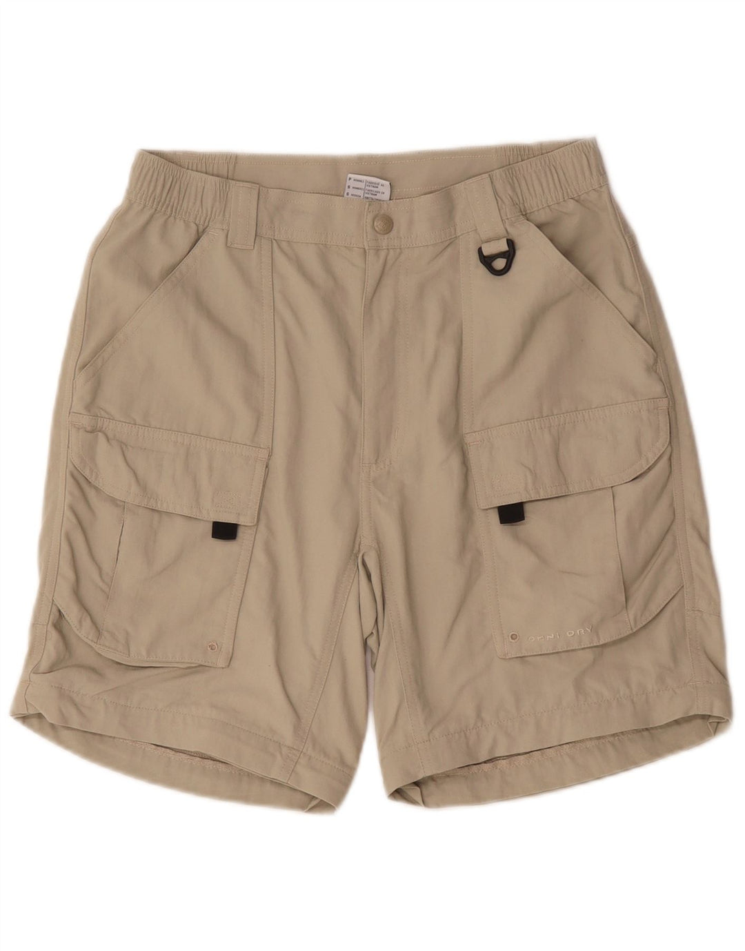 Columbia Herre Omni Dry Cargo Shorts Små W29 Beige Nylon