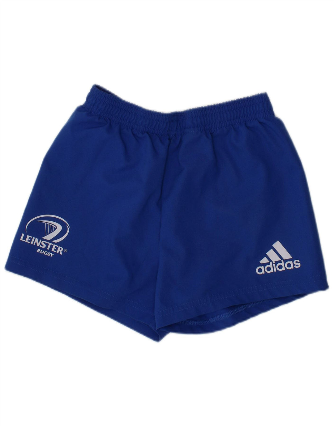 ADIDAS Boys Leinster Rugby Sports Shorts 5-6 år Blå polyester