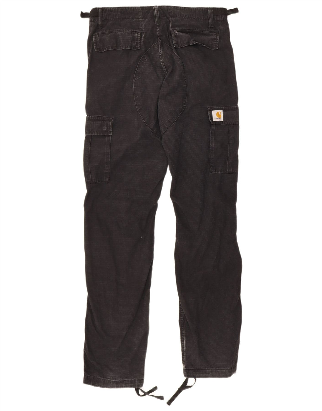 Carhartt Herre Straight Cargo Bukser W30 L32 Sort Bomuld