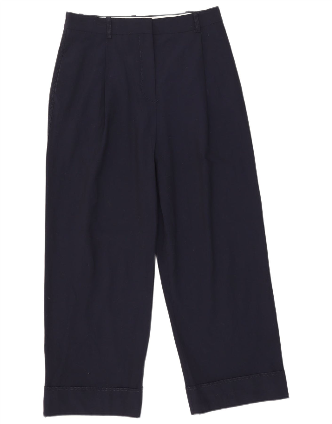 Zara Dame Pegged Chino Bukser Medium W30 L26 Navy Blue