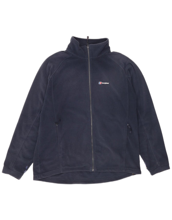 Berghaus Herre Liner Fleece Jakke UK 44 2XL Navy Blue Polyester