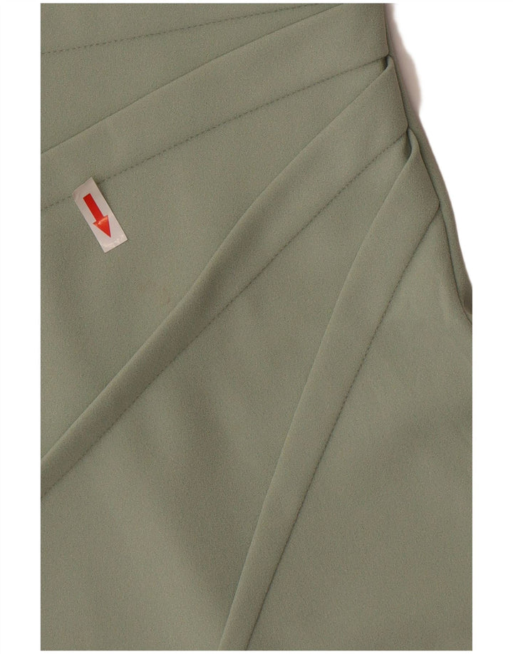 Calvin Klein Dame Ærmeløs Bodycon Kjole UK 12 Medium Green Polyester