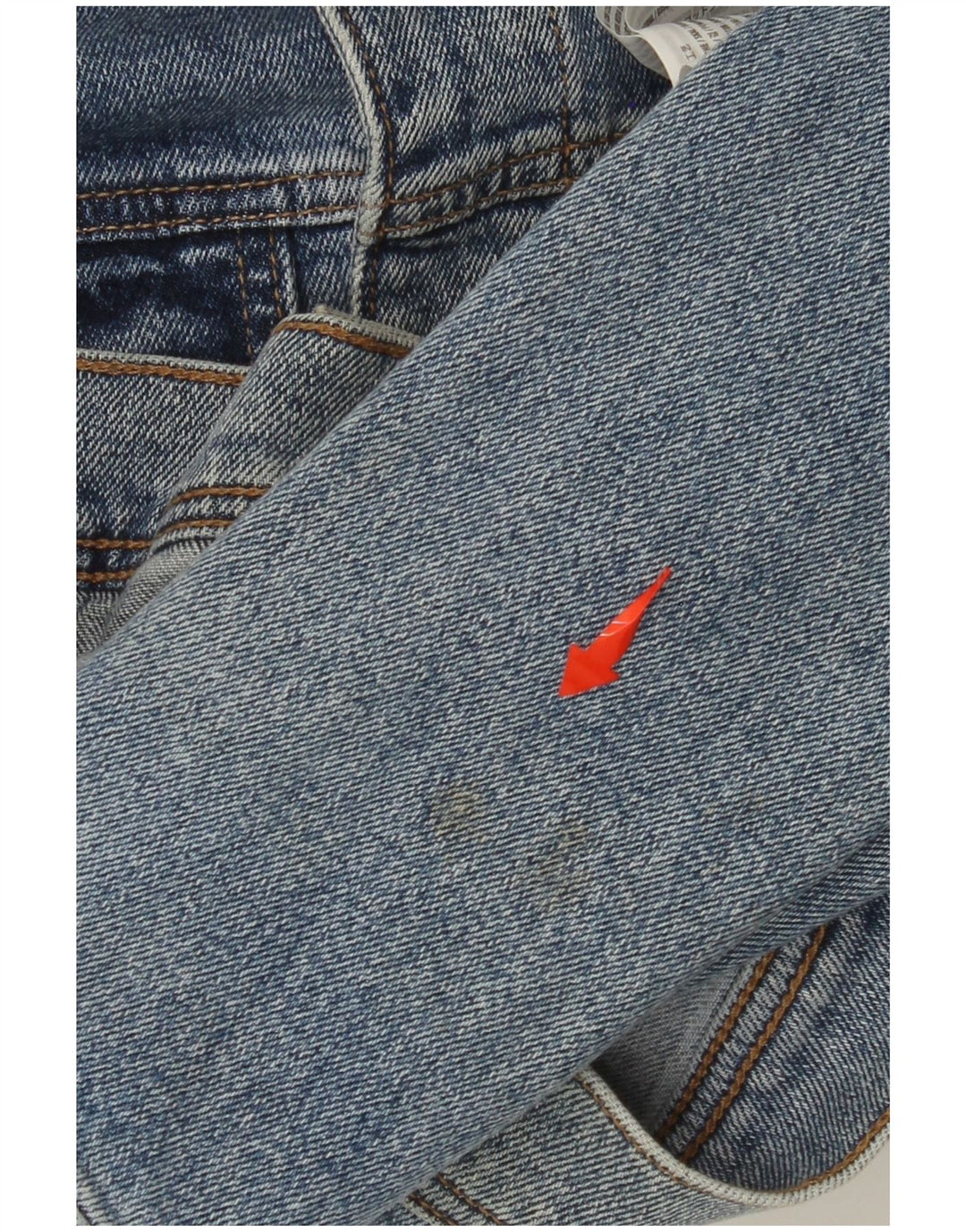 ABERCROMBIE & FITCH denimjakke til drenge 13-14 år blå bomuld