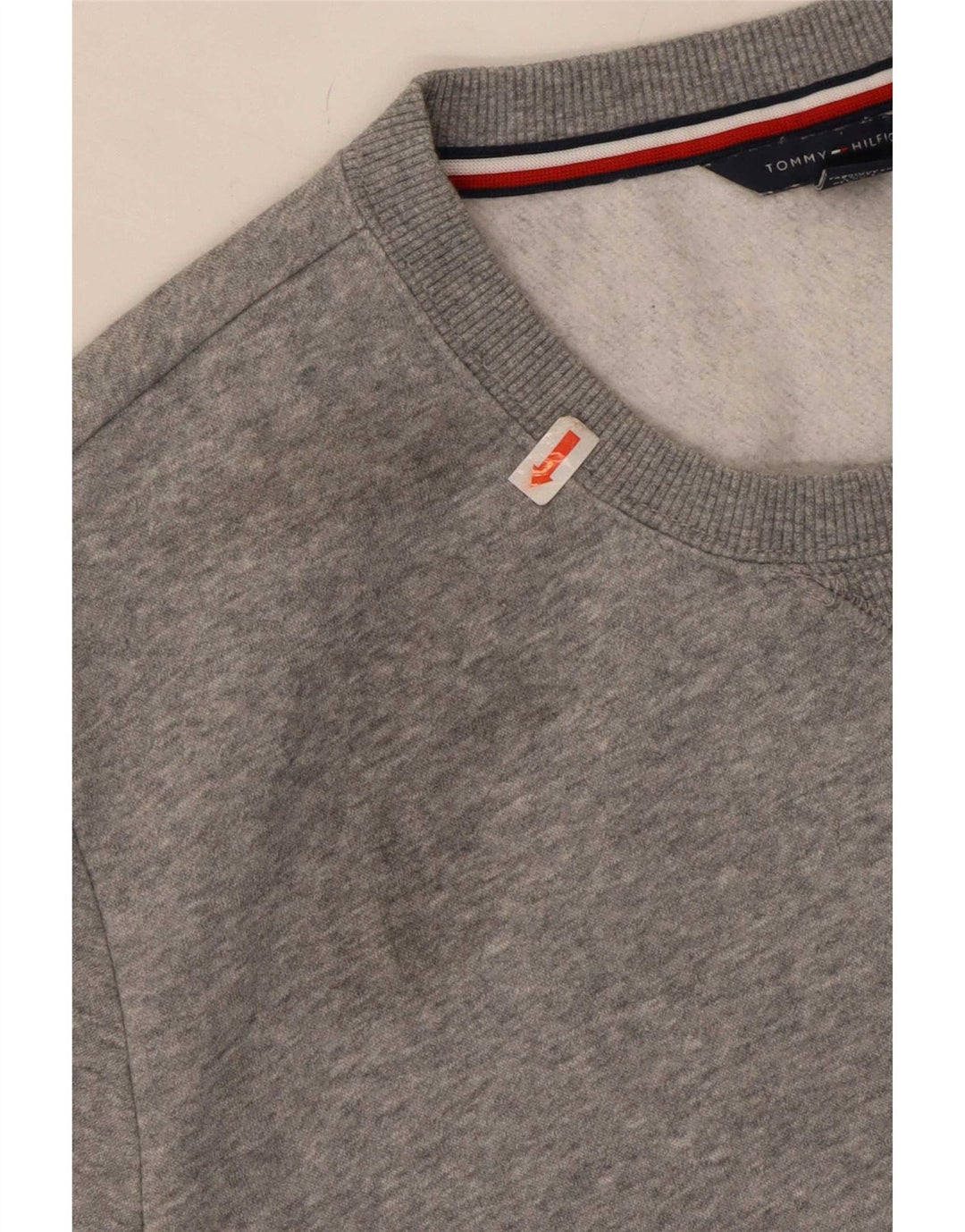 Tommy Hilfiger Herre Sweatshirt Jumper XL Grå Bomuld