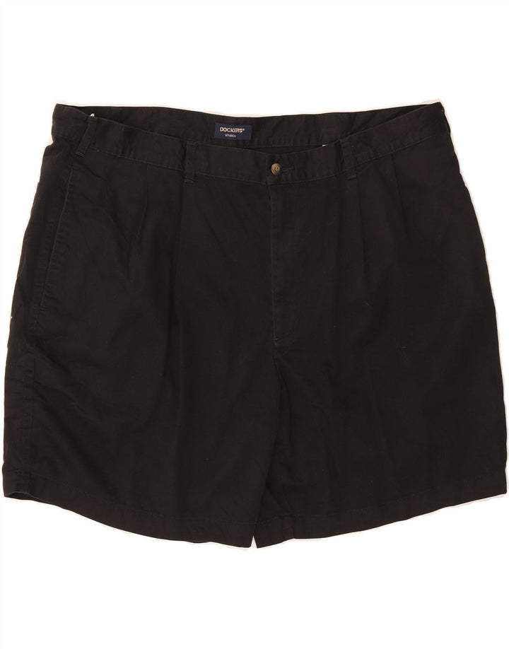 DOCKERS Mens Pegged Chino Shorts W44 2XL Black Cotton Vintage Dockers and Second-Hand Dockers from Messina Hembry 