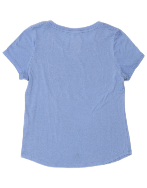 Nike Girls Air Graphic T-Shirt Top 12-13 år Stor Blå