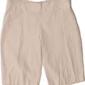 IZOD Womens Chino Shorts US 12 Large W32 White Rayon Vintage Izod and Second-Hand Izod from Messina Hembry 