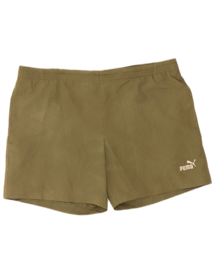 Puma Herre Sportshorts Large Khaki