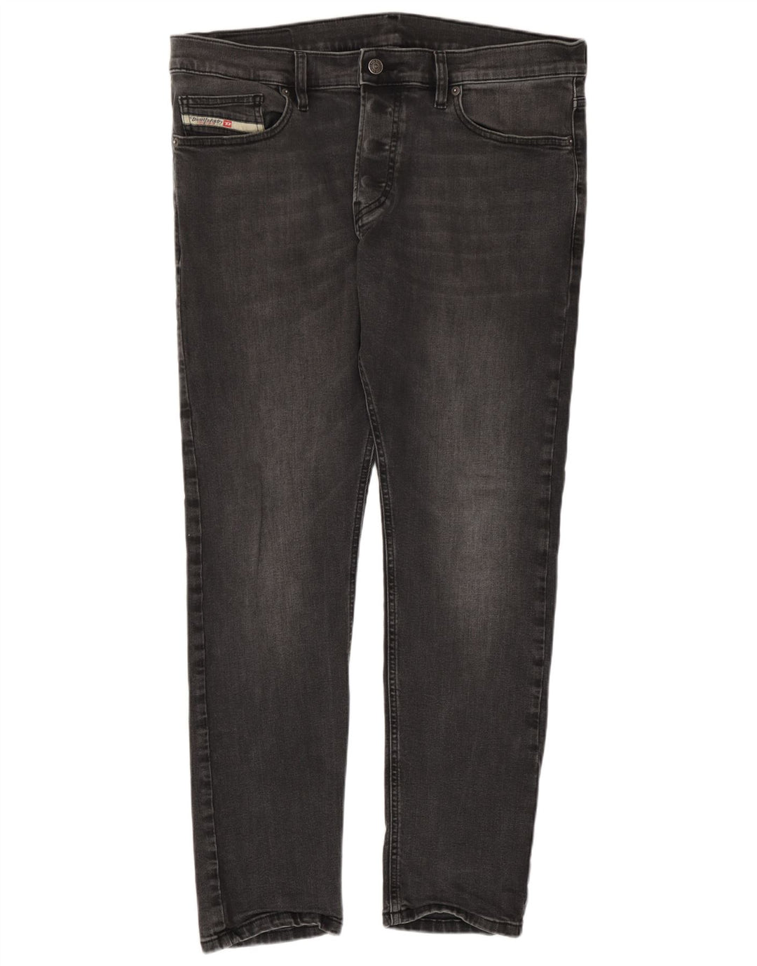Diesel Slim Jeans til mænd W34 L30 Grå bomuld