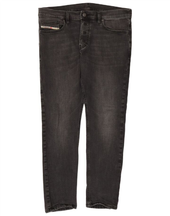 Diesel Slim Jeans til mænd W34 L30 Grå bomuld
