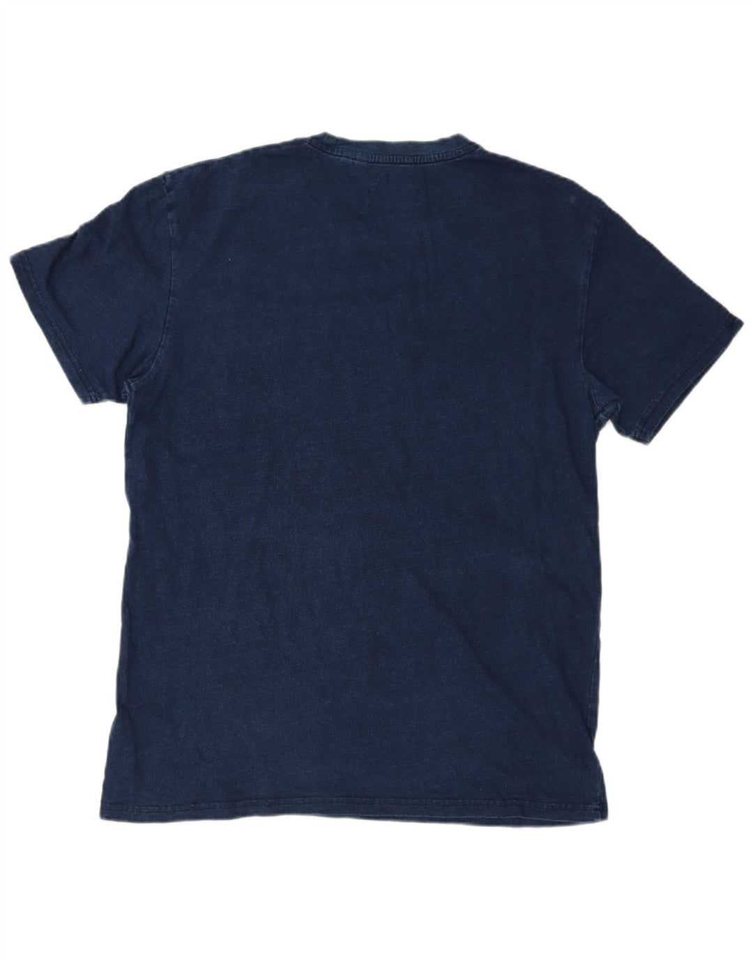 SUPERDRY T-shirt top til mænd Stor marineblå bomuld