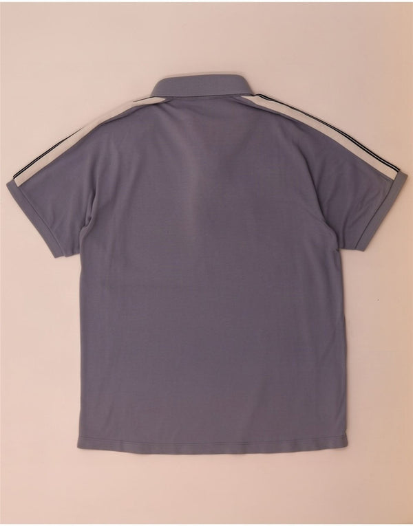 Emporio Armani Boys Polo Shirt 13-14 år Blå Colourblock Bomuld