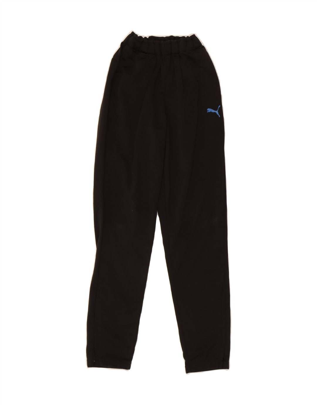 PUMA Boys Tracksuit Trousers 11-12 Years Black Polyester Vintage Puma and Second-Hand Puma from Messina Hembry 