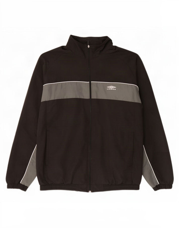 Umbro Træningsdragt til mænd Topjakke XL Sort Colourblock Polyester