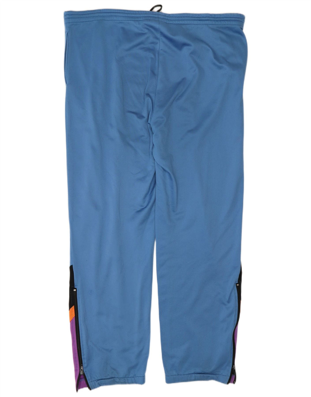 Reebok Træningsdragtsbukser til mænd Large Blue Colourblock Polyester