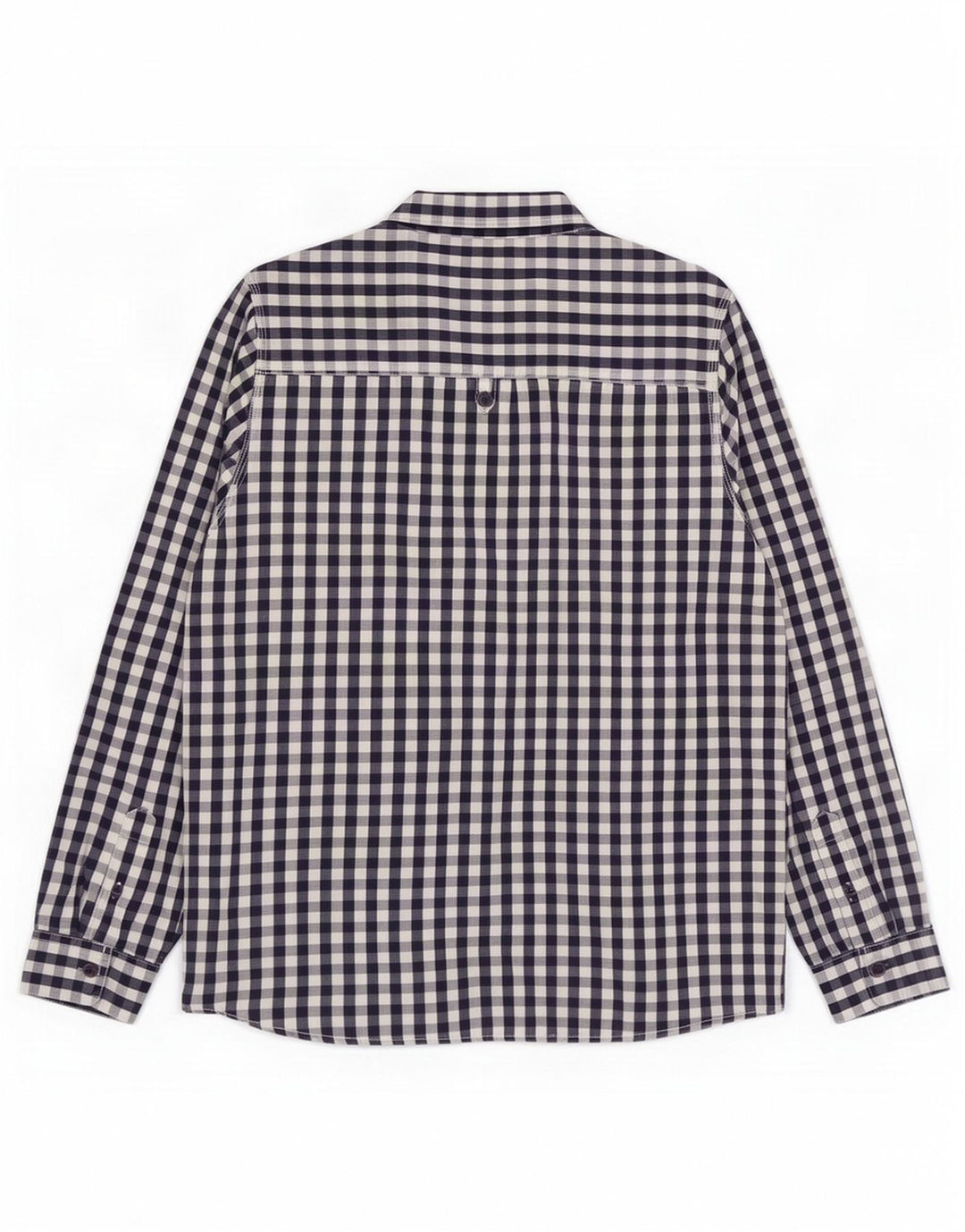 Weird Fish Herreskjorte XL Marineblå Gingham Cotton