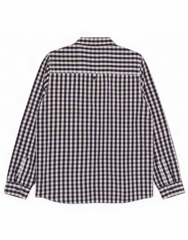 Weird Fish Herreskjorte XL Marineblå Gingham Cotton