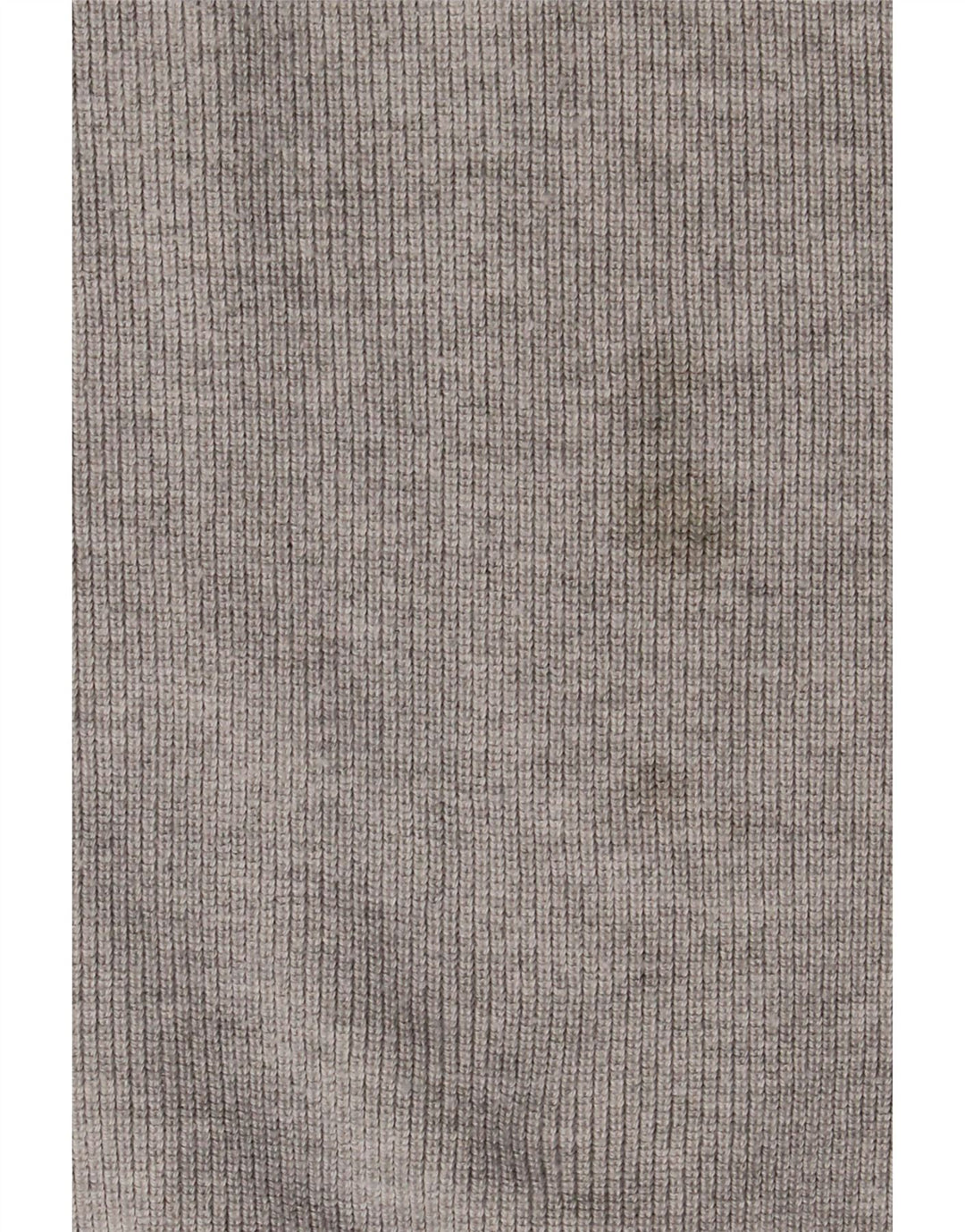 Ted Baker Herre Zip Neck Jumper Sweater Størrelse 3 Medium Grå Polyester