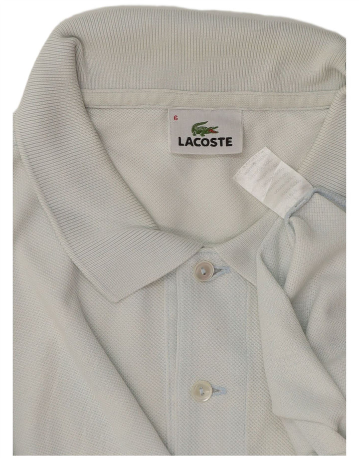 Lacoste herre poloskjorte str. 6 XL Blå bomuld