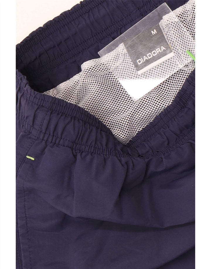 Diadora Herre grafiske svømmeshorts Medium Marineblå polyamid