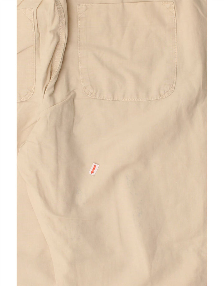 ZARA Womens Joggers Casual Trousers EU 40 Medium W30 L25 Beige Polyester Vintage Zara and Second-Hand Zara from Messina Hembry 