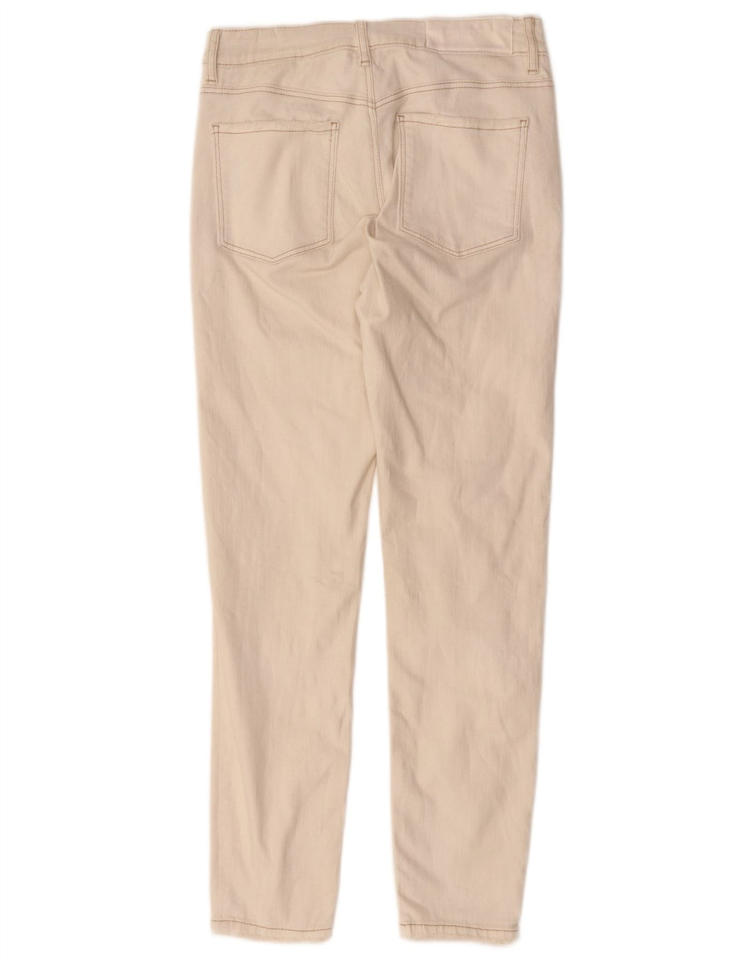 DESIGUAL Slim Jeans til kvinder W28 L27 Off White Bomuld