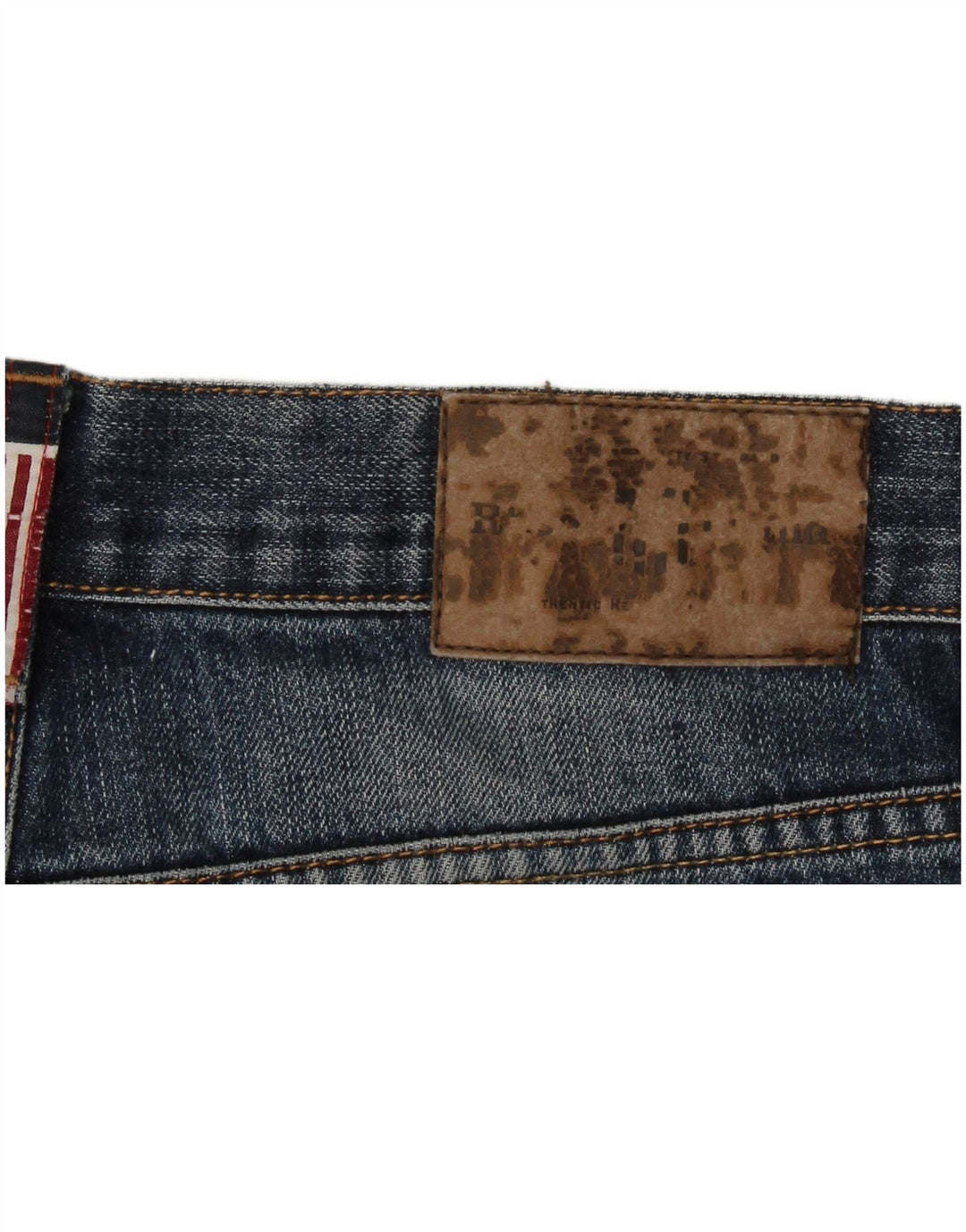 Vintage lige jeans til kvinder W30 L33 Blå