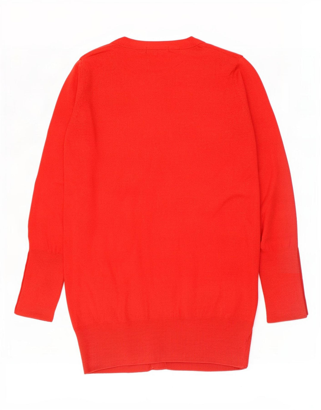 Marks & Spencer Dame Cardigan Sweater UK 14 Medium Red Viscose