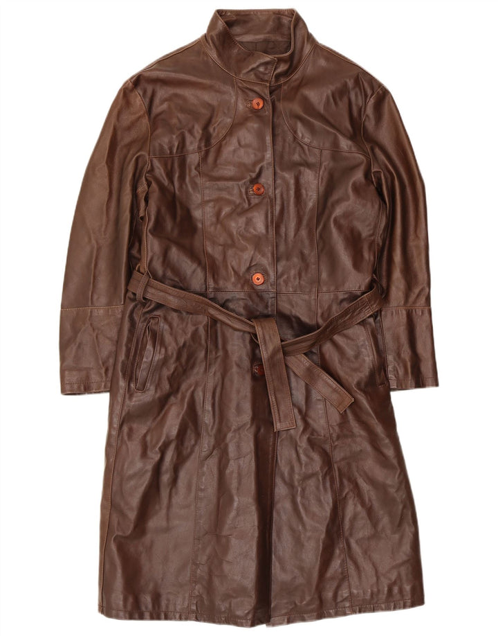 Masterpelle Dame Læderfrakke IT 48 XL Brun