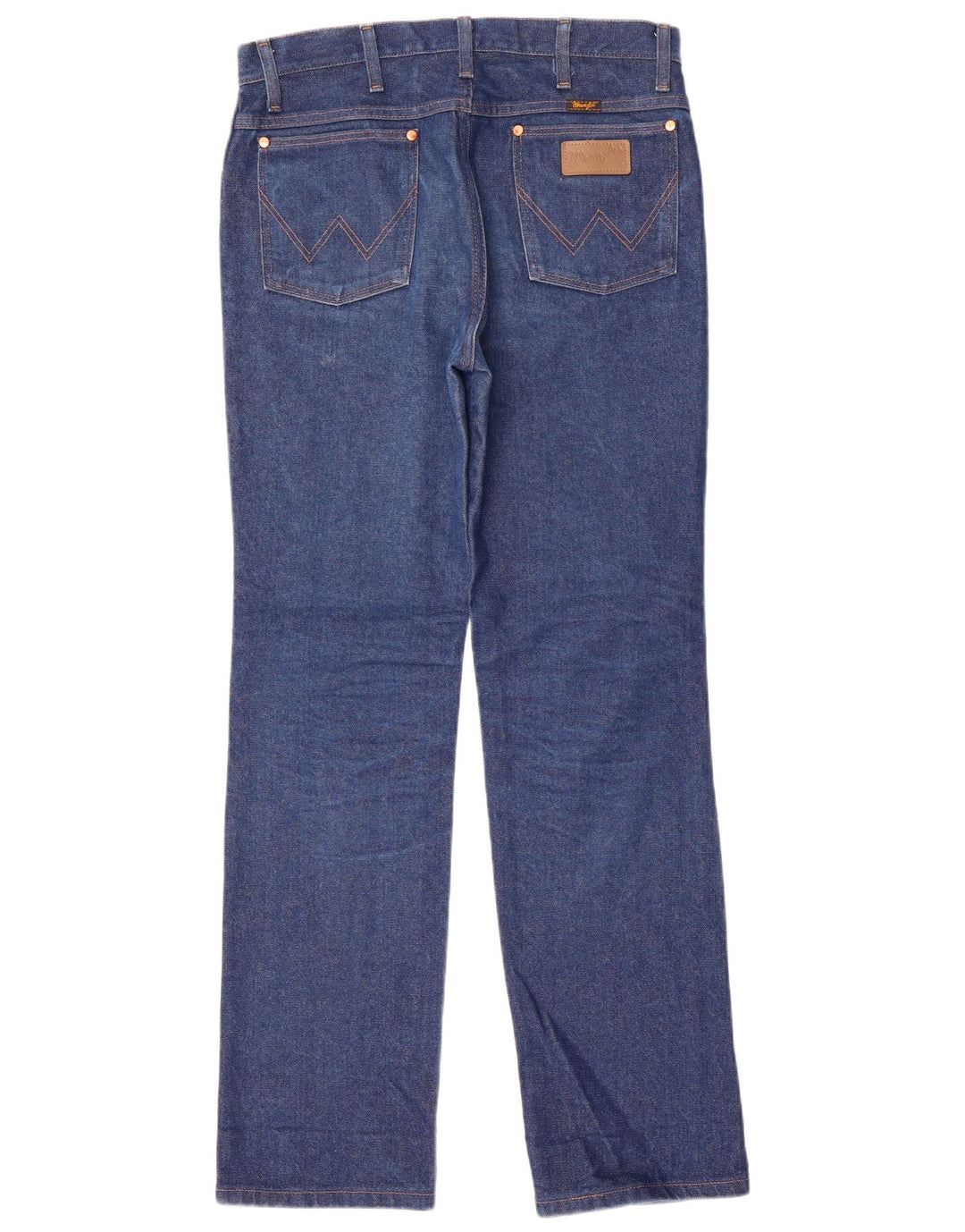 Wrangler Straight Jeans til mænd W32 L32 blå bomuld