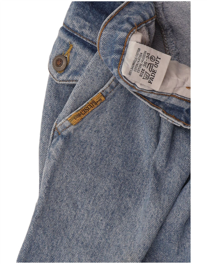 Cohn Cisco Straight Jeans til mænd W36 L34 blå bomuld
