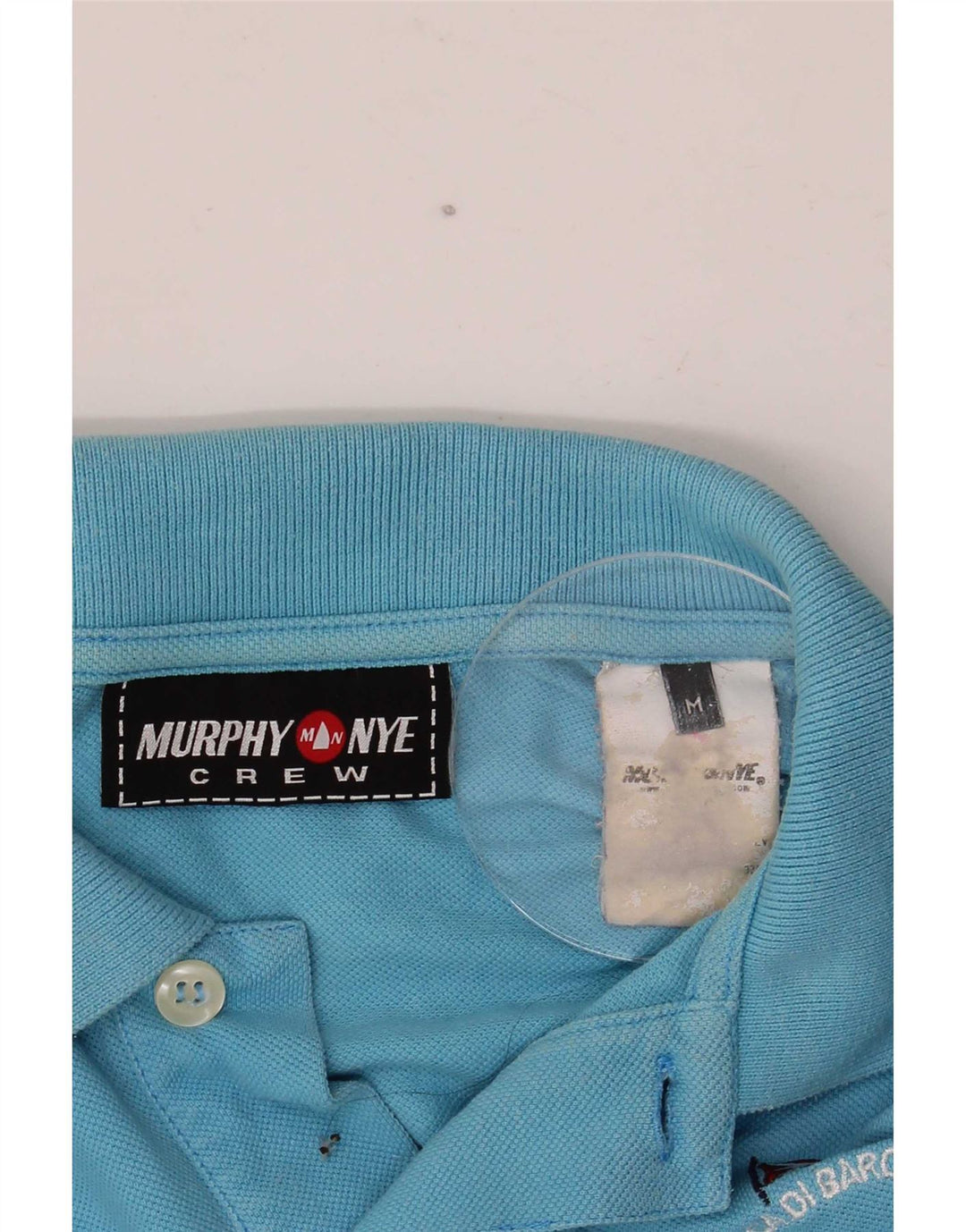 Murphy & Nye Herre grafisk poloshirt mellemblå