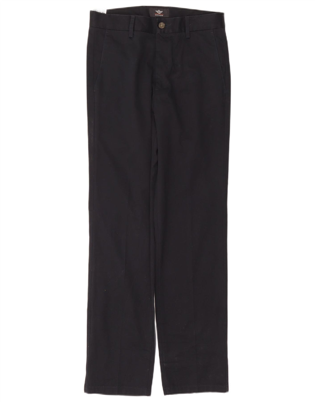 DOCKERS Slim Fit Chinobukser til mænd W29 L32 Marineblå bomuld