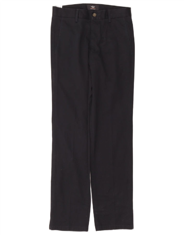 DOCKERS Slim Fit Chinobukser til mænd W29 L32 Marineblå bomuld