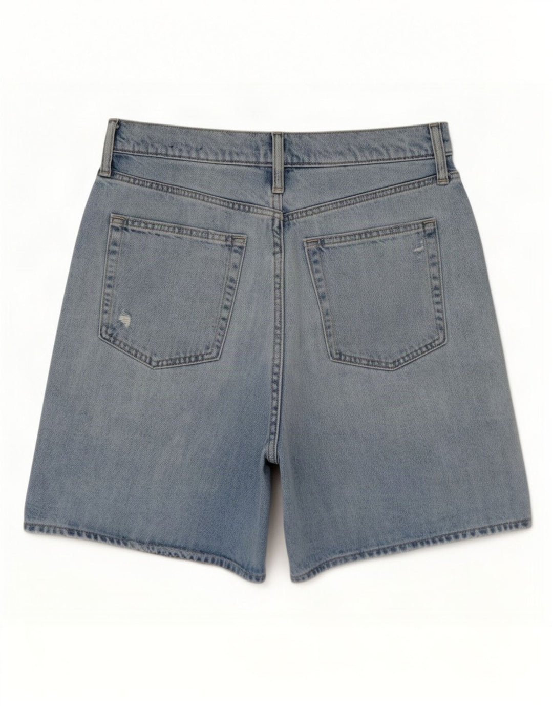 Gap Womens Distressed Denim Shorts Medium W28 Blå Bomuld
