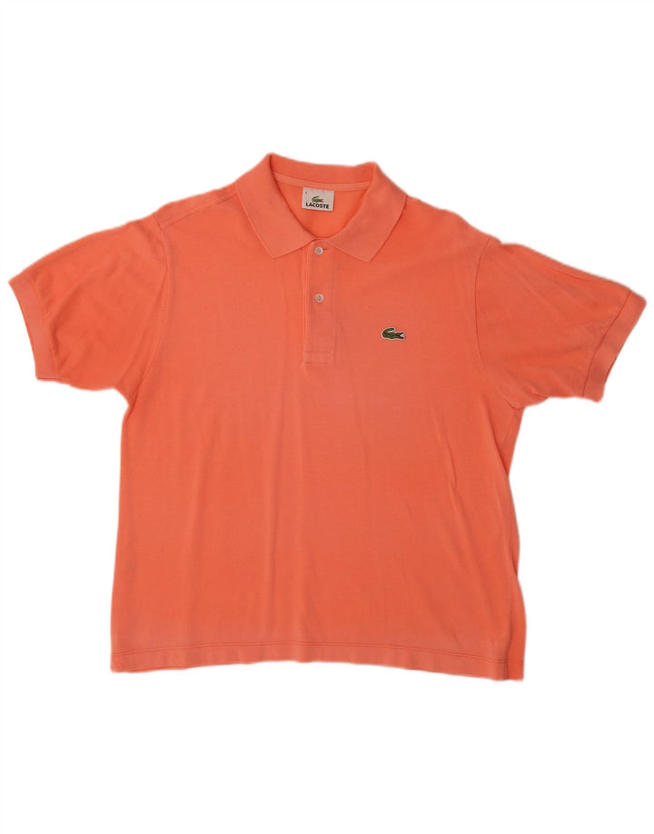 Lacoste herre poloskjorte str. 4 Medium Orange bomuld