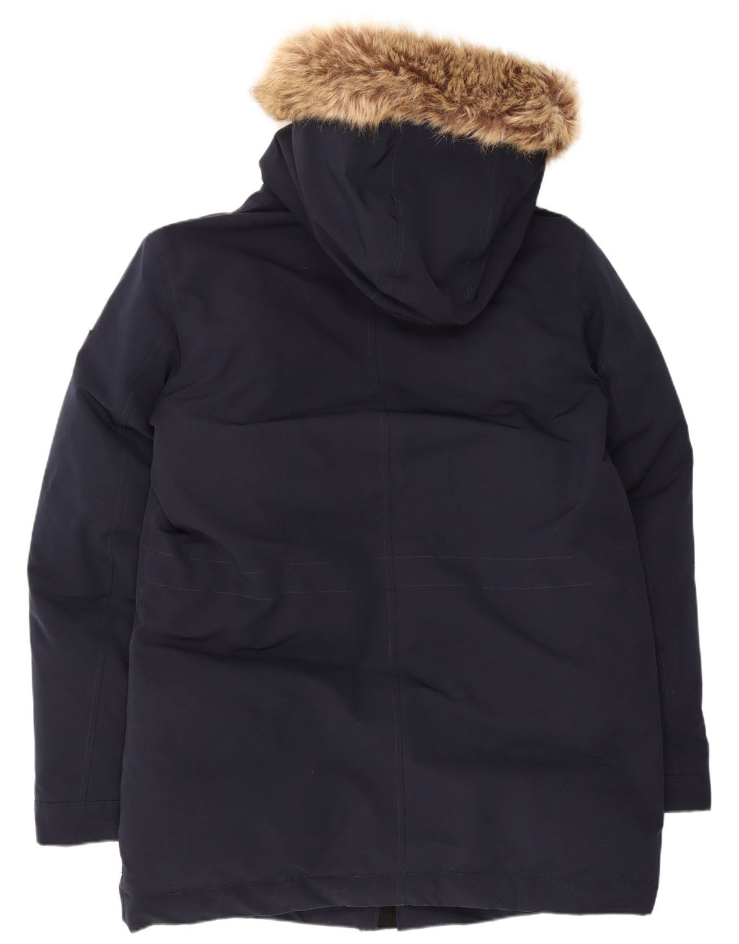 Guess Herre hættepolstret jakke UK 38 Medium Navy Blue Polyester
