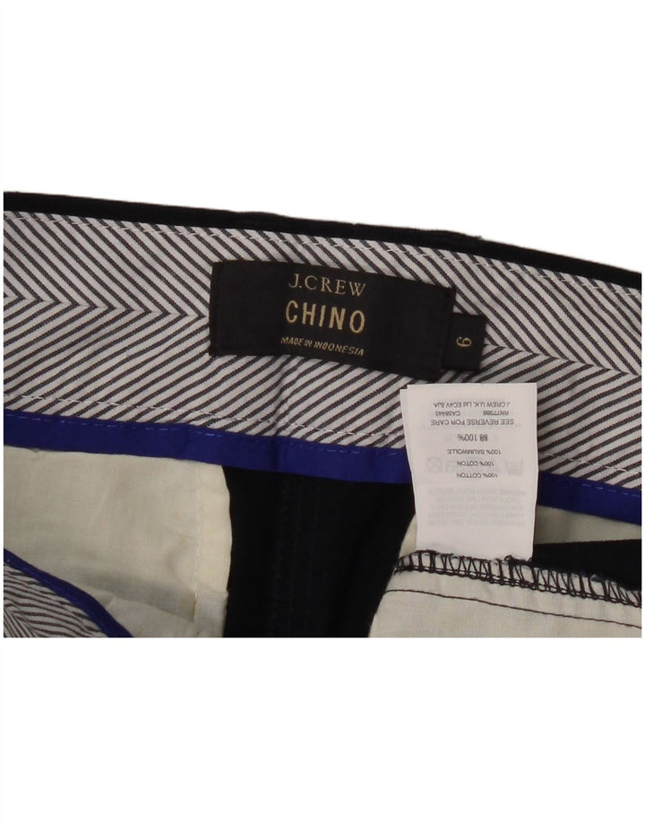 J. Crew Chino Shorts til kvinder US 6 Medium W32 Marineblå Bomuld