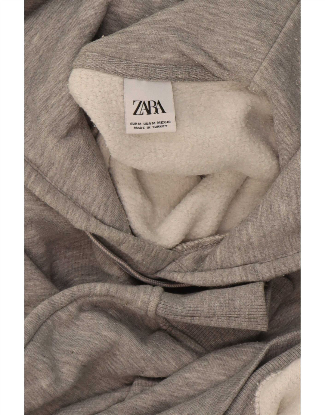 Zara Herre hættetrøje Jumper Medium Grey Flecked