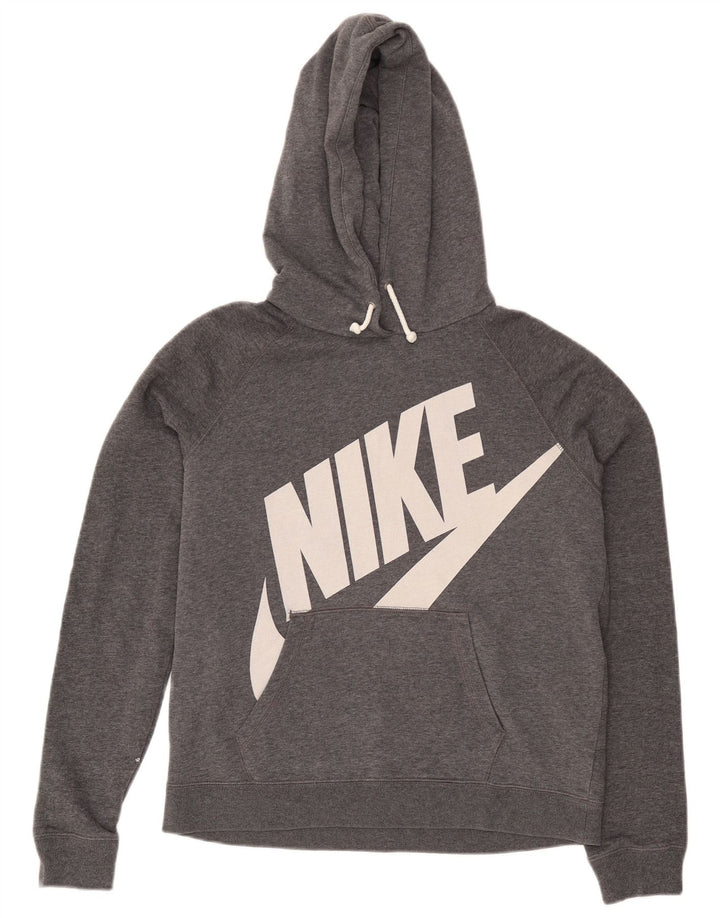 Nike grafisk hættetrøje til mænd, stor grå bomuld
