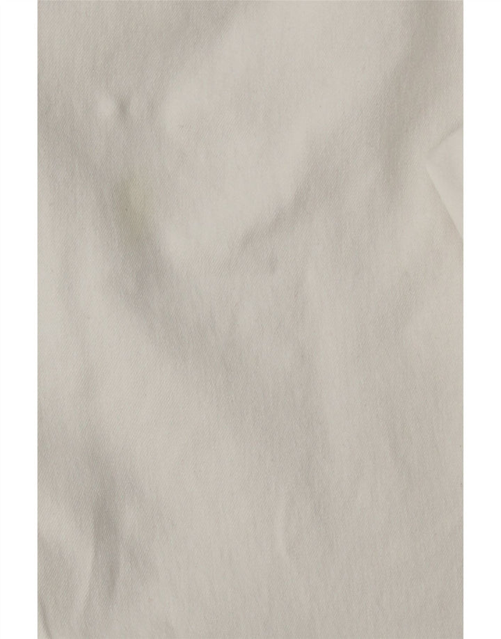 RALPH LAUREN Lige Casual Bukser til kvinder US 12 Large W32 L27 Hvid