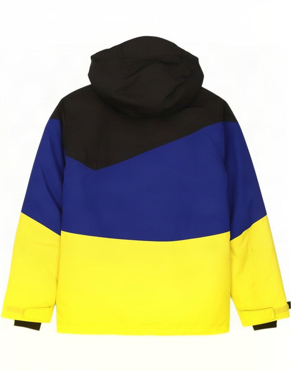 Adidas Mens Hooded Ski Jacket UK 40/42 Medium Multicoloured Colourblock