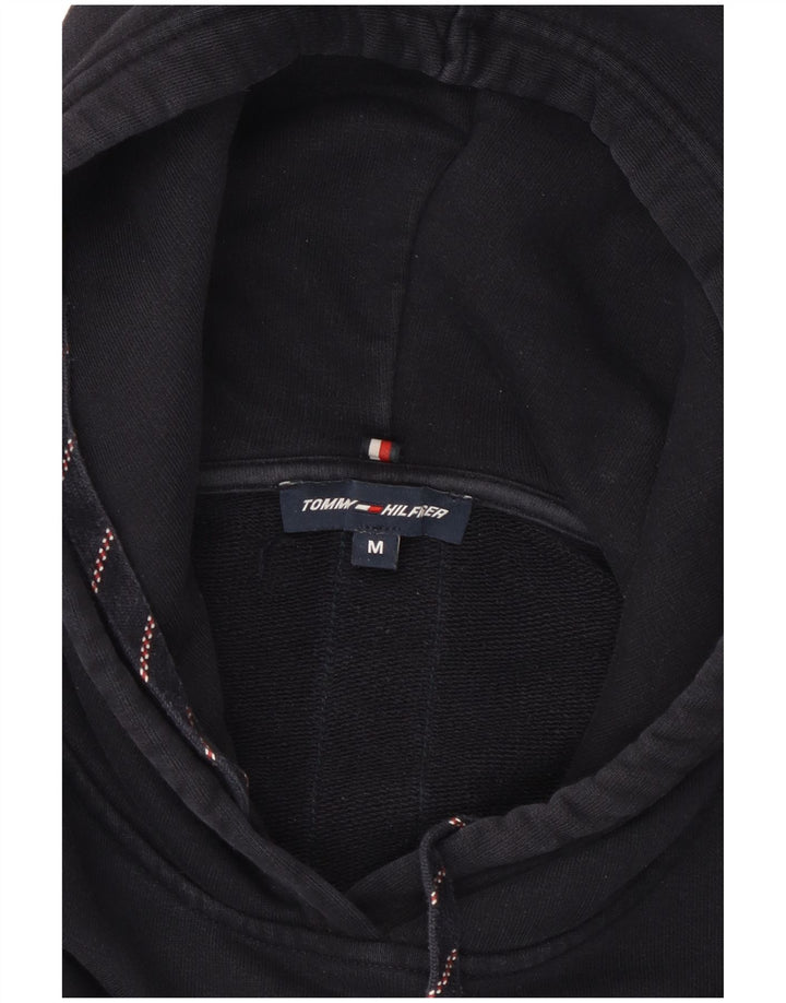 Tommy Hilfiger Dame Oversized Hoodie Jumper UK 14 Medium Navy Blue