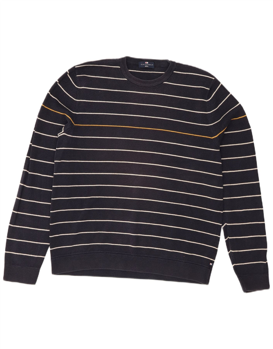Marks & Spencer Herre Blue Harbor Crew Neck sweater Medium Navy Blue