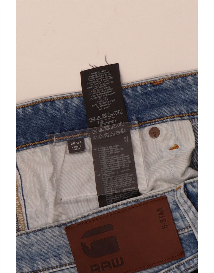 G-Star Herre Slim Jeans W36 L34 Blå Bomuld