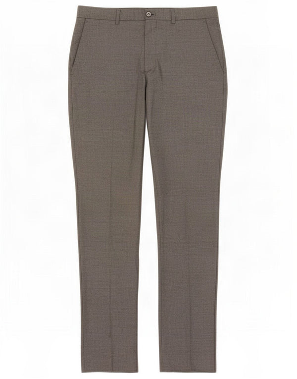 Zara Herre Slim Chino Bukser EU 38 Small W30 L31 Grå