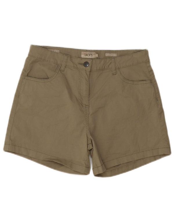 Dacks Casual Shorts til kvinder IT 44 Medium W32 Khaki Bomuld