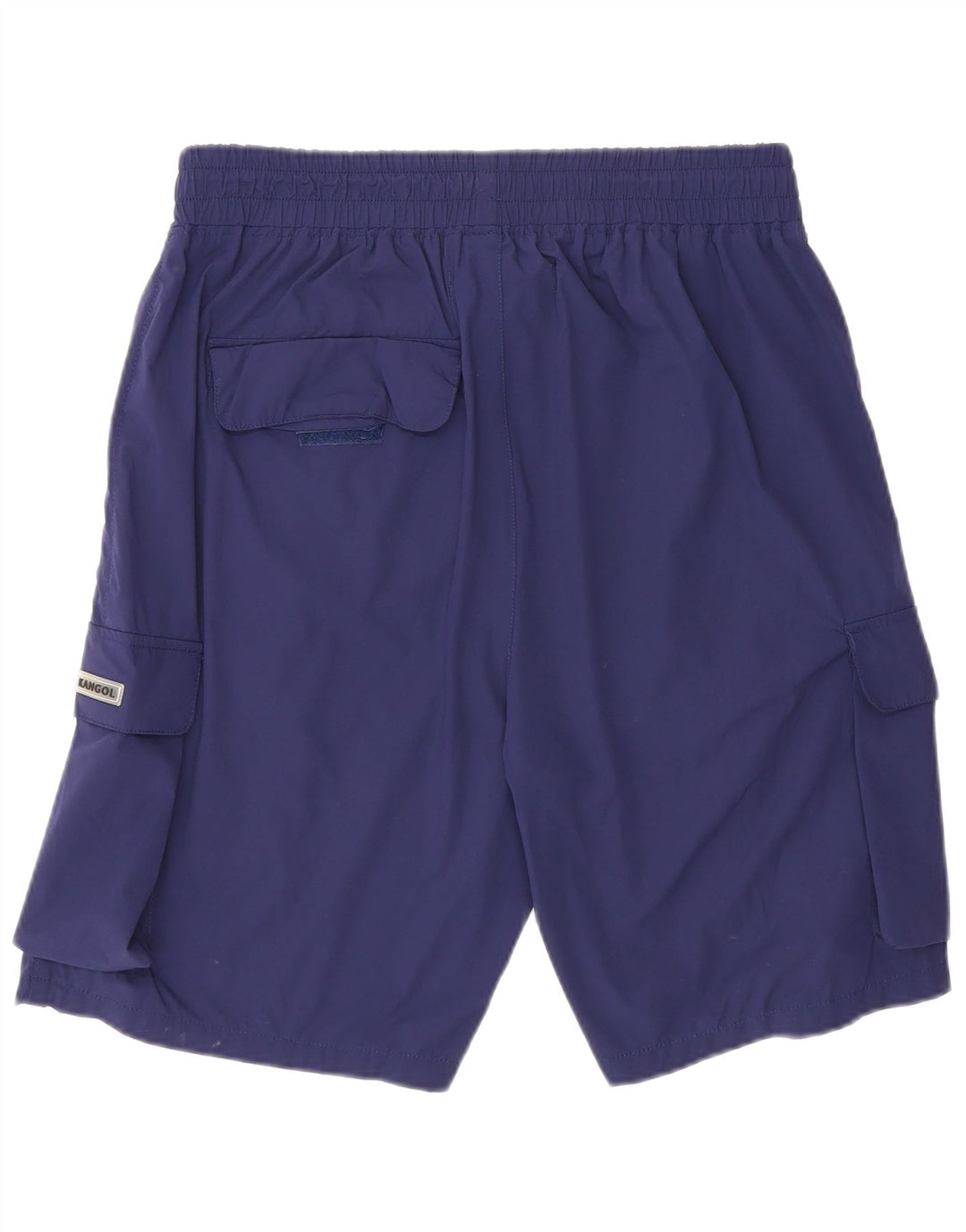 Kangol Herre Cargo Sport Shorts XL Navy Blue Nylon