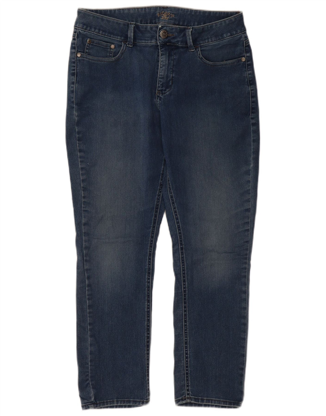 Lee Womens Riders Slim Jeans W32 L27 Blå